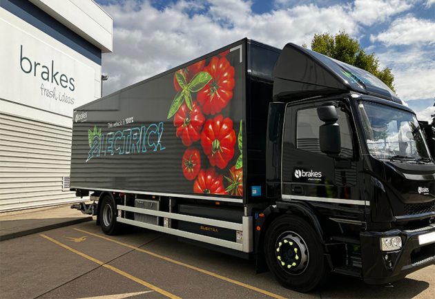Brakes and Sysco piloting zero emissions vehicles in GB