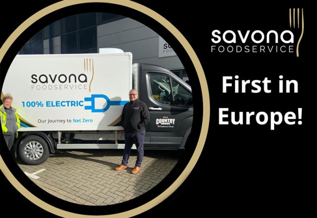 Savona Foodservice rolls out 100% electric vehicles
